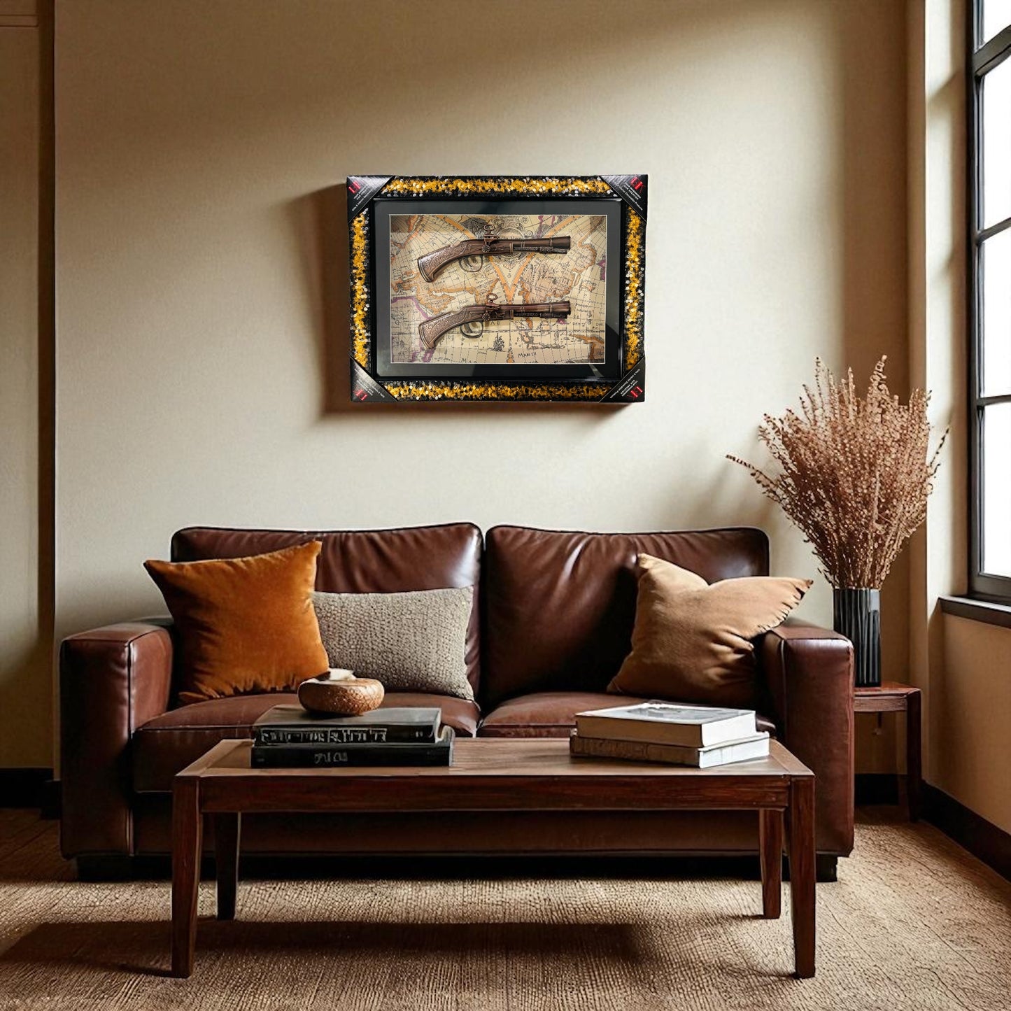 2 in 1 Gun Photo frame